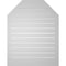 Ekena Millwork Octagonal Top Surface Mount PVC Gable Vent w/ 2"W x 2"P Brickmould Sill Frame, 30"W x 38"H GVPOT30X3803SF - alternate 2